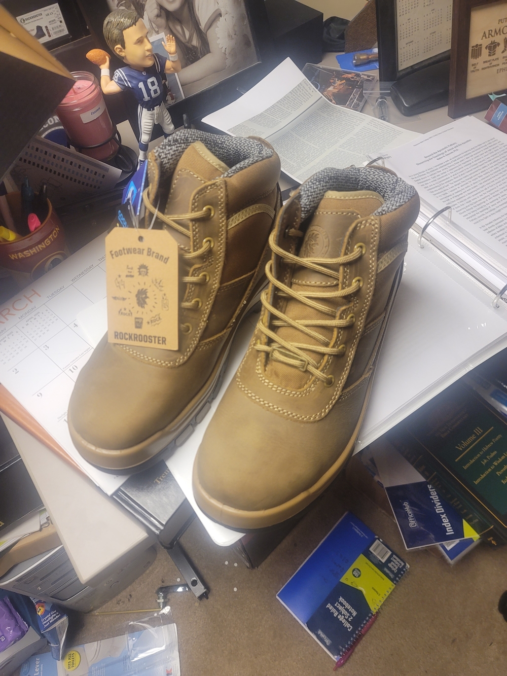 New Size 10 Steel Toe Boots